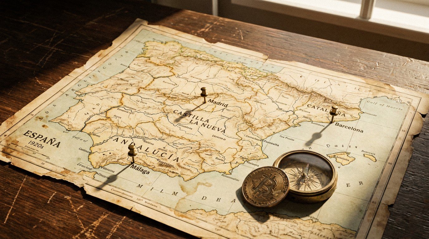 Bankless Map of Spain