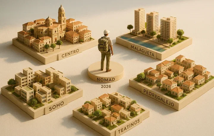 Where to Live in Málaga 2026: Which Neighborhood Fits Your Nomad Archetype?