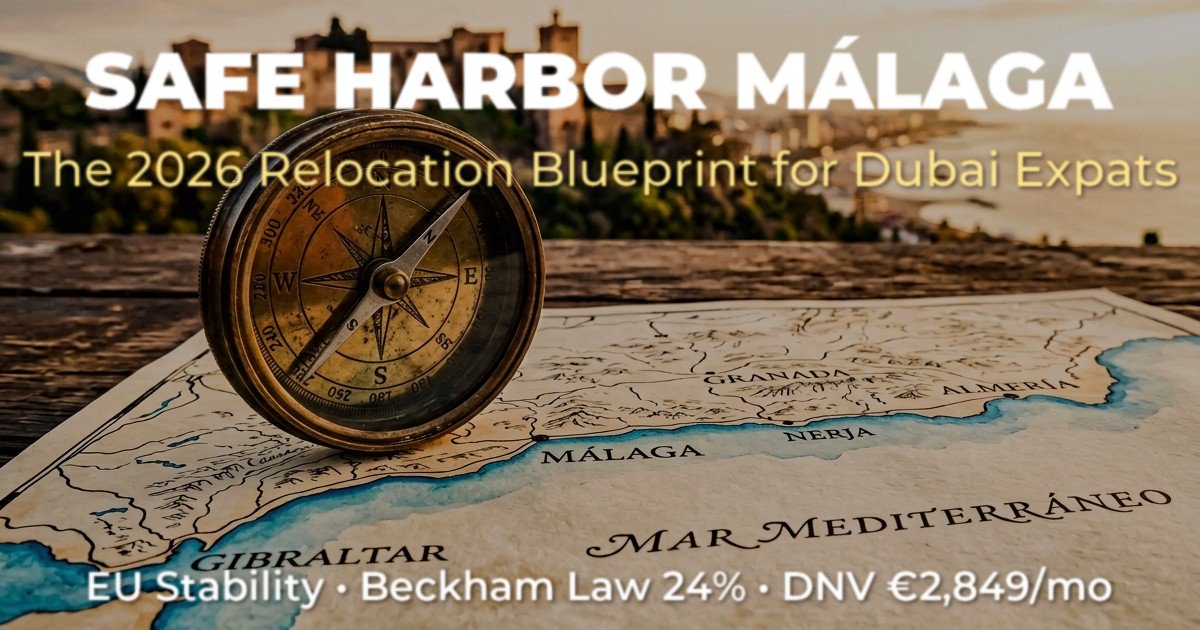 From Dubai to Málaga: Your European Safe Harbor in 2026