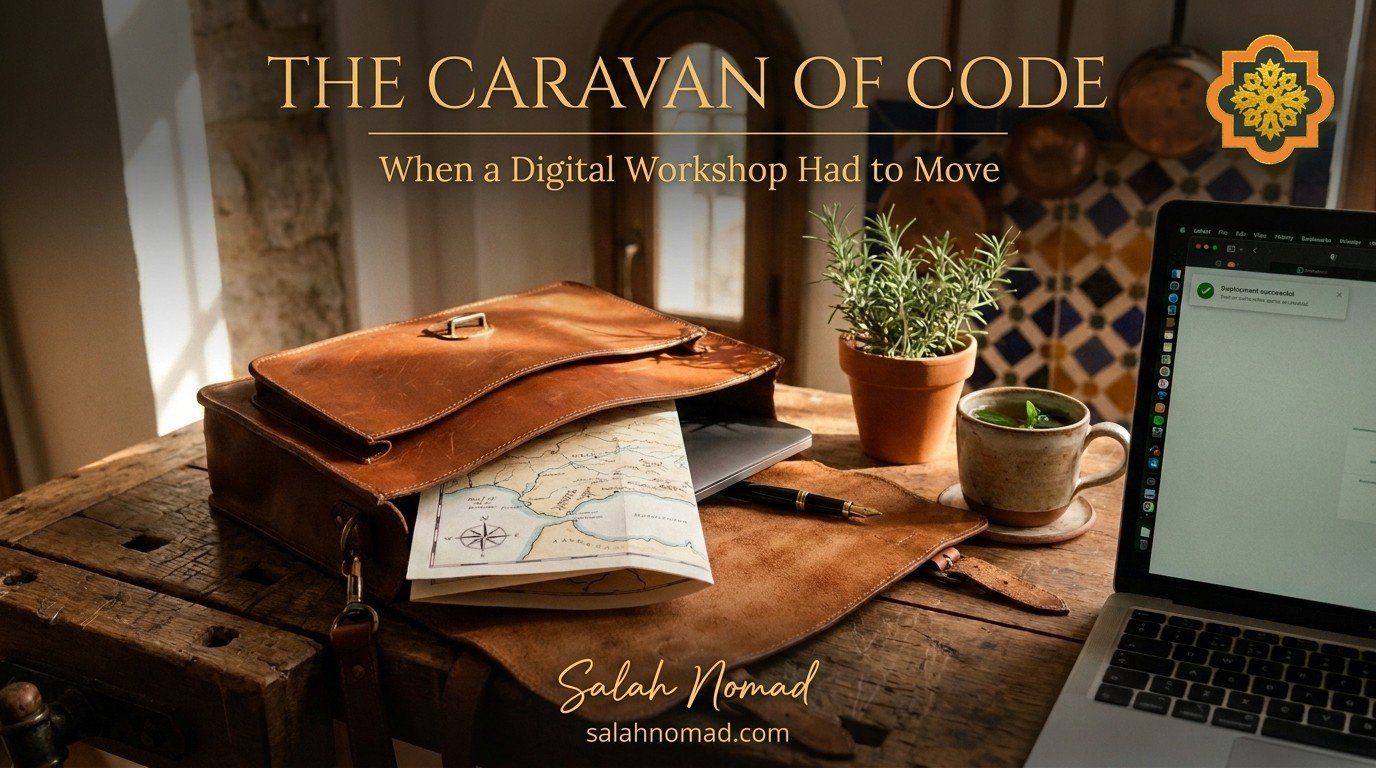 The Caravan of Code: When a Digital Workshop Had to Move