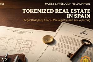 Thumbnail for Tokenized Real Estate in Spain: Legal Wrappers, CNMV ERIR Registry, and Tax Reporting