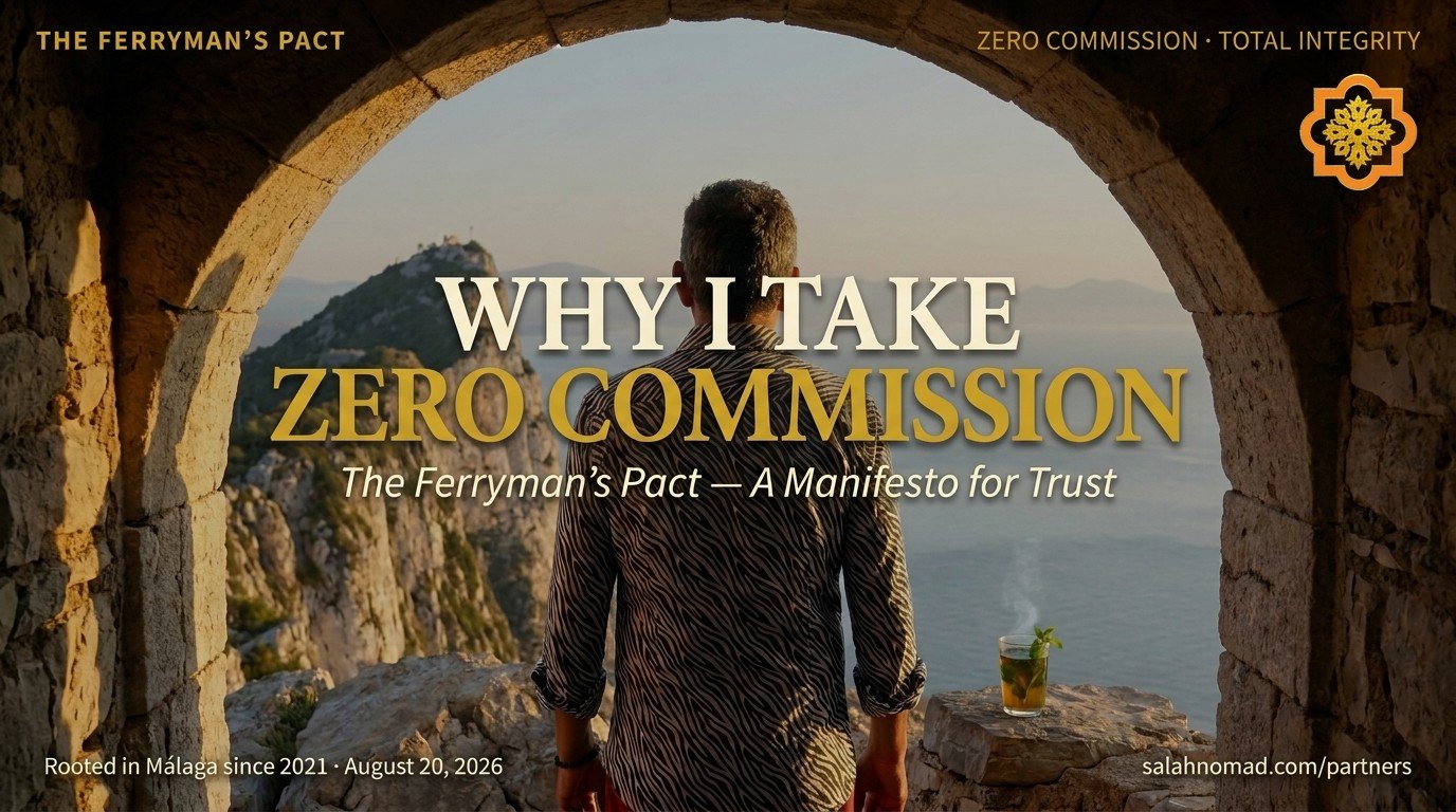 A pact between professionals over the Mediterranean — trust, not a contract