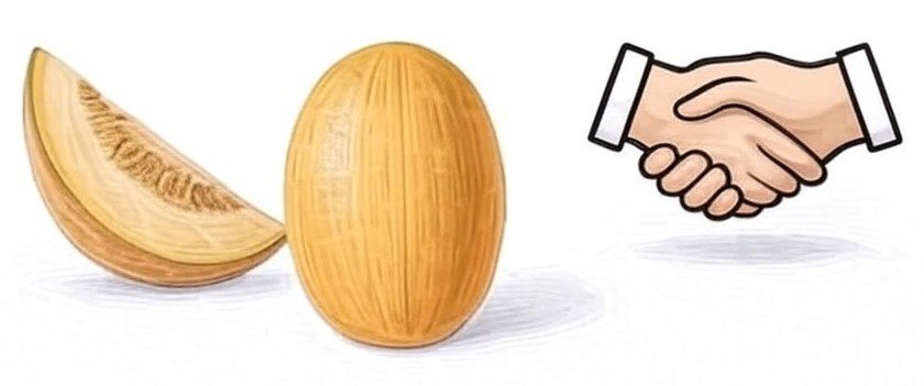 Infographic of Canary Melon Compass framework: Sweetness (Terroir), Rind (Resilience), Recognition (Echoes)