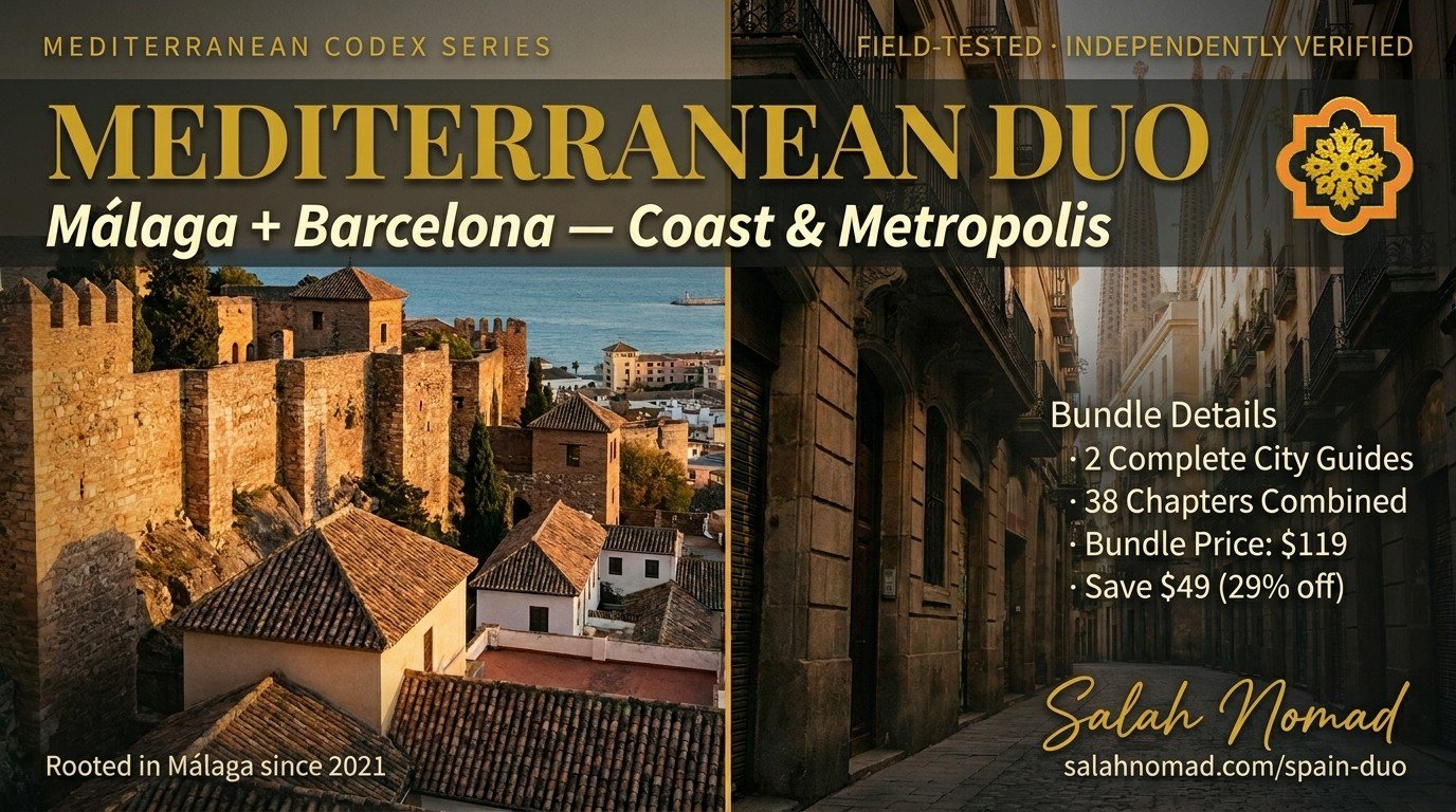 Mediterranean Duo bundle — Málaga and Barcelona