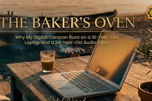 Thumbnail for The Baker's Oven: Why My Digital Caravan Runs on a 16-Year-Old Laptop and a 24-Year-Old Audio Editor