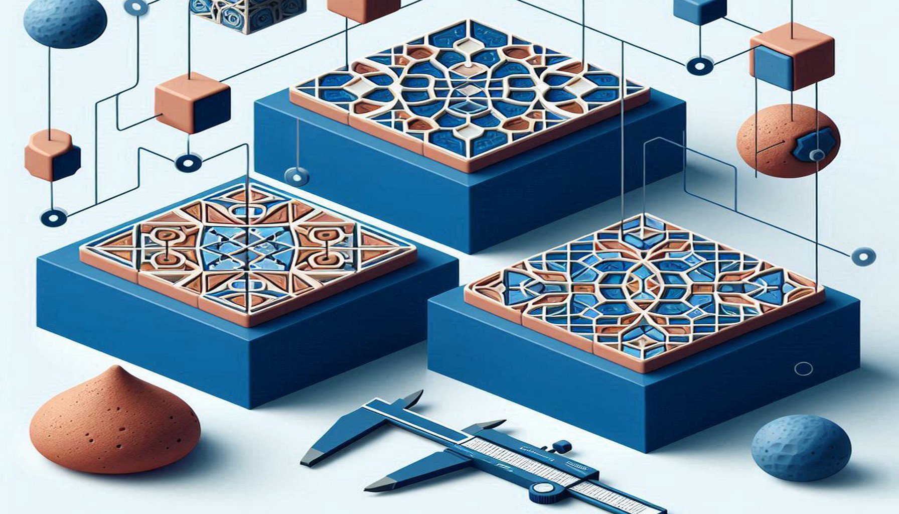 Geometric diagram showing three interconnected principles: Harmony, Precision, Substance forming ethical design foundation